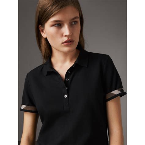 burberry womens polo shirt|burberry women's shirts & tops.